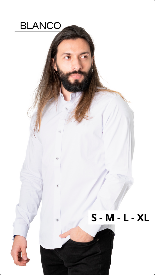 Camisa Popelina Larga