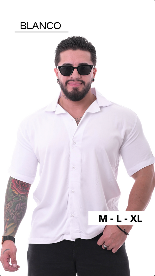 Camisa Unicolor Box Fit