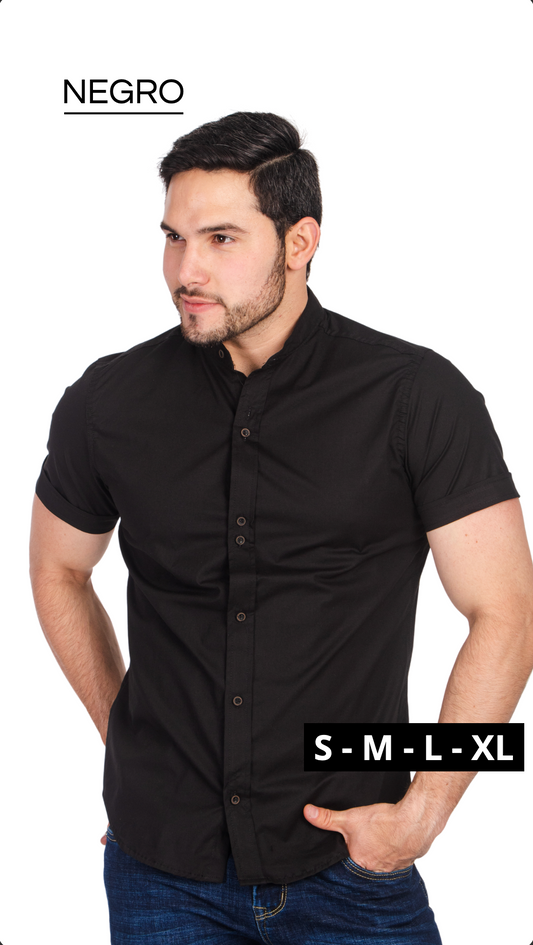 Camisa Popelina Corta