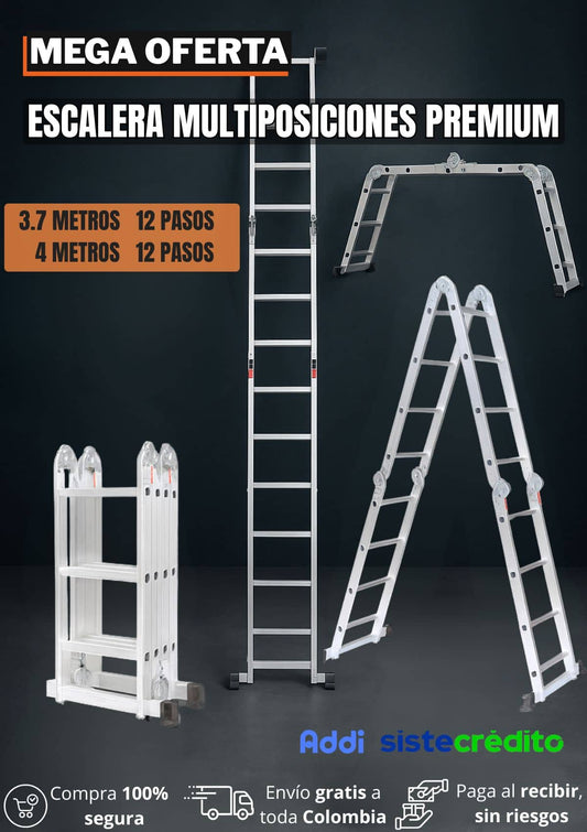 ESCALERA MULTIPOSICIONES PREMIUM