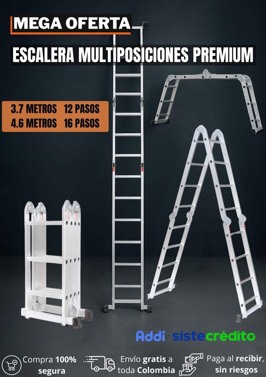 ESCALERA MULTIPOSICIONES PREMIUM