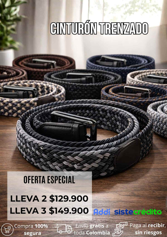 Cinturon Trenzado