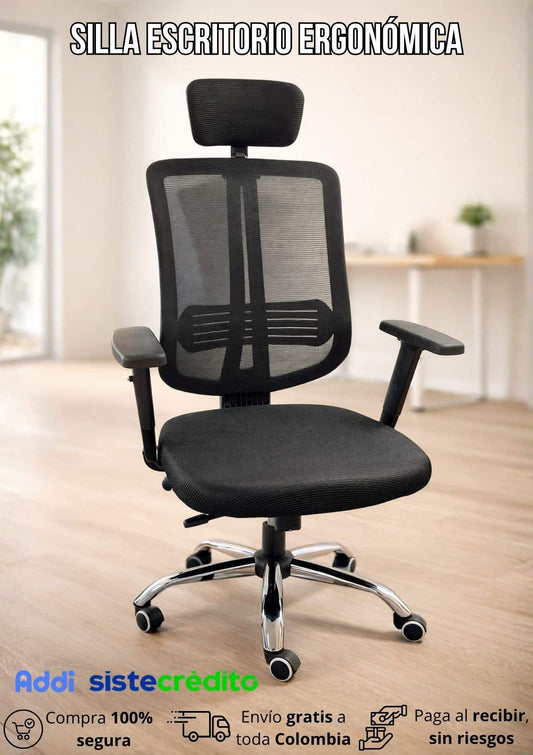 Silla escritorio ergonómica